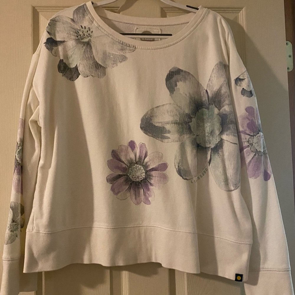 Life Is Good Crew Neck Sweatshirt, Size XL